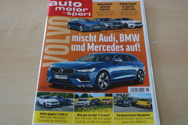 Deckblatt Auto Motor und Sport (11/2019)